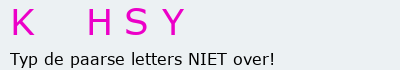 Bevestigingscode