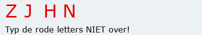 Bevestigingscode