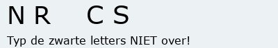 Bevestigingscode