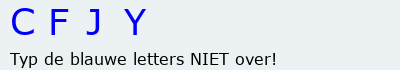 Bevestigingscode