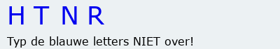Bevestigingscode