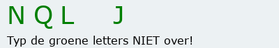 Bevestigingscode