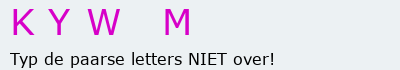 Bevestigingscode