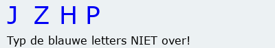 Bevestigingscode