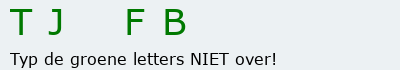 Bevestigingscode