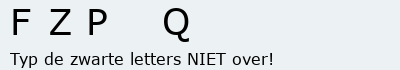 Bevestigingscode