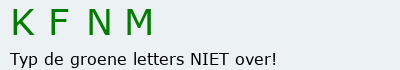 Bevestigingscode