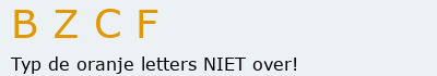 Bevestigingscode