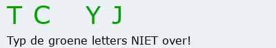 Bevestigingscode