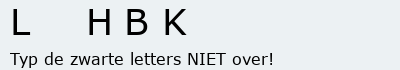 Bevestigingscode