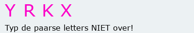 Bevestigingscode
