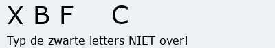 Bevestigingscode