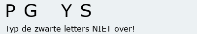 Bevestigingscode