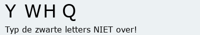 Bevestigingscode