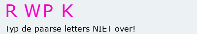 Bevestigingscode