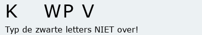 Bevestigingscode