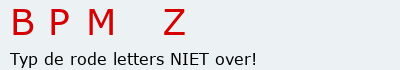 Bevestigingscode