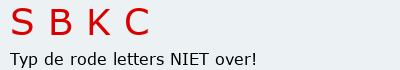 Bevestigingscode