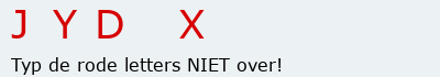 Bevestigingscode