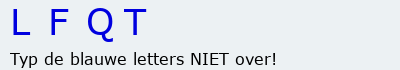Bevestigingscode