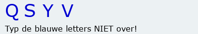 Bevestigingscode
