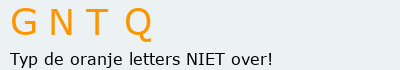 Bevestigingscode