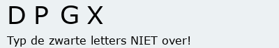 Bevestigingscode