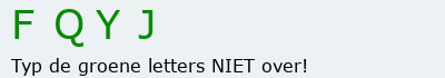 Bevestigingscode