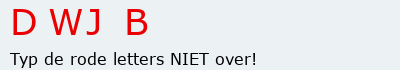 Bevestigingscode