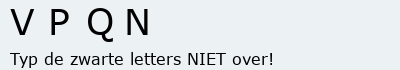 Bevestigingscode