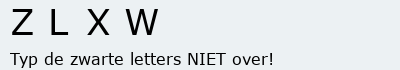 Bevestigingscode