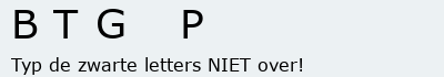 Bevestigingscode