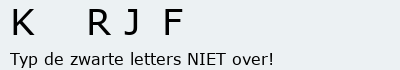 Bevestigingscode