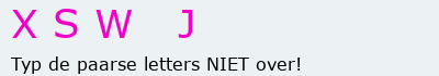 Bevestigingscode