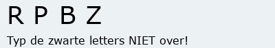 Bevestigingscode