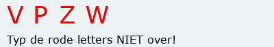 Bevestigingscode