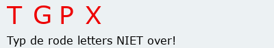 Bevestigingscode