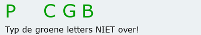 Bevestigingscode