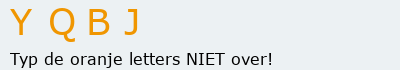 Bevestigingscode