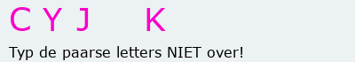 Bevestigingscode