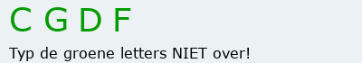 Bevestigingscode