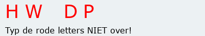 Bevestigingscode