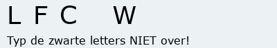 Bevestigingscode