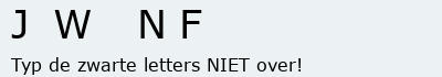 Bevestigingscode