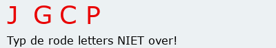 Bevestigingscode