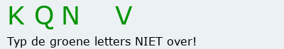Bevestigingscode