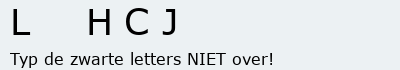 Bevestigingscode