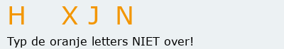 Bevestigingscode