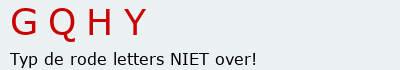 Bevestigingscode