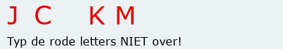 Bevestigingscode
